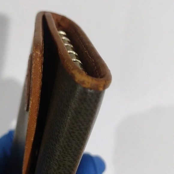 Christian Dior Trotter Key Case for Women – Grey Brown Gold Logo